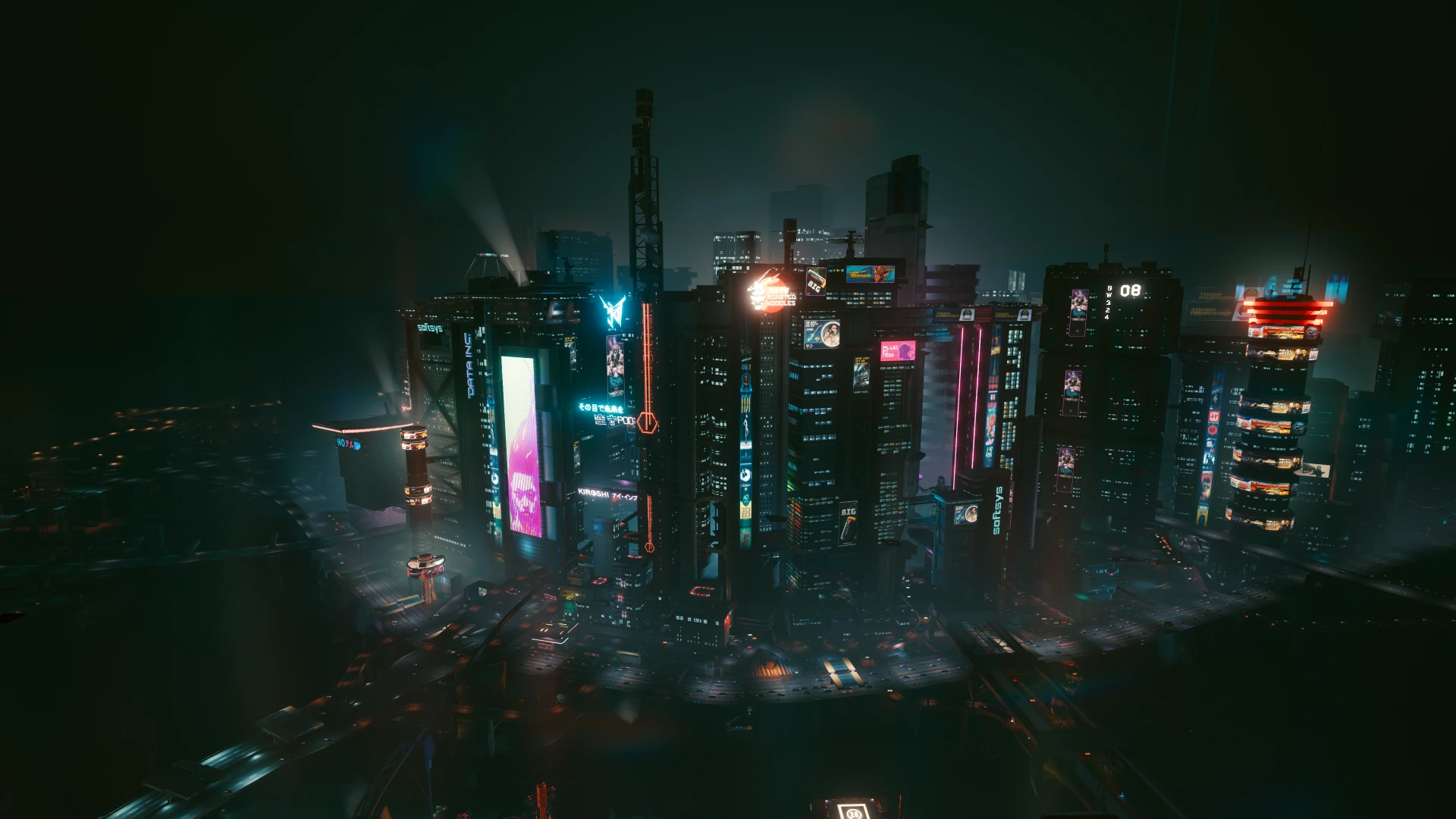 夜之城 分区世界观